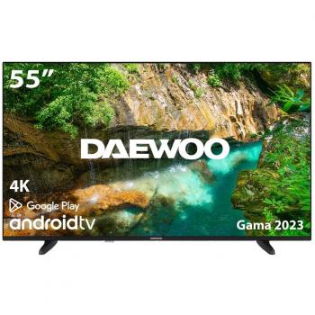 Daewoo 55DM62UA 55 LED UHD 4K Smart TV Android Bluetooth WiFi HDR HLG HDMI USB TDT2 Satélite Cable Dolby Vision