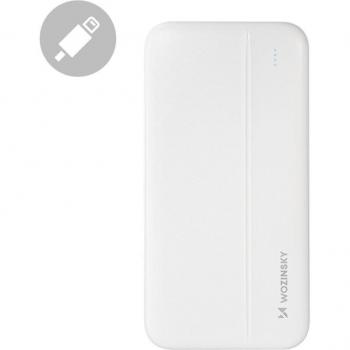 Powerbank Li-Po 10000mAh 2xUSB Blanco