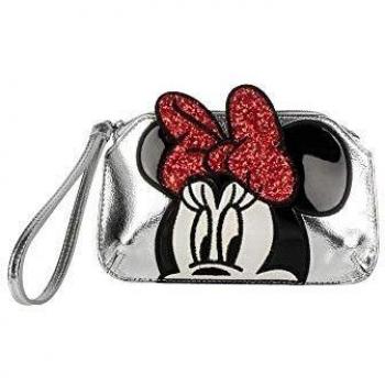 Danielle Nicole - Bolsa de Aseo Plata Minnie Mouse
