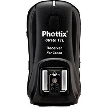Phottix Strato TTL - Disparador inalámbrico Canon, negro