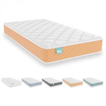 Colchón Cuna Viscoelástico Baby One Melocotón 117x57 cm Certificado Oeko-Tex® Hipoalergénico Hecho en España Altura ±12cm