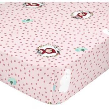 Bajera Infantil Red Riding Hood 105x200 cm, 100% Algodón, Calidad 150 TC, Fabricado en España