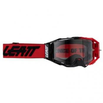 Gafas de Motocross Leatt Velocity 6.5 Photochromic Rojo Gris Adaptables