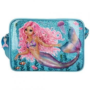 Depesche- Bandolera Fantasy Model Mermaid, Azul, Aprox. 10 x 24 x 34 cm.