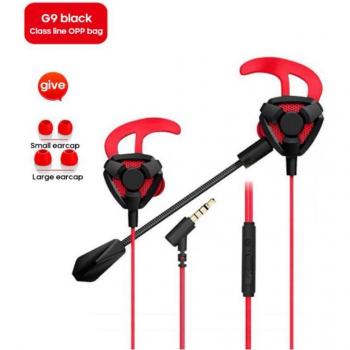 Auriculares de videojuegos con cable estéreo, cancelación de ruido y micrófono dual para Xiaomi y Huawei