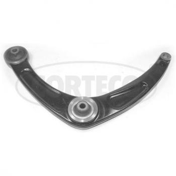 CORTECO control arm 49399384 - Barra oscilante de suspensión de ruedas, fabricada en material resistente, diseñada para mejorar la estabilidad y el manejo del vehículo, compatible con múltiples modelos de automóviles, incluye puntos de montaje preins
