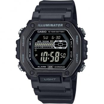 Reloj Digital Casio MWD-110HB-1BVEF para Hombre, Negro, Resina