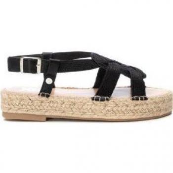 Sandalia de mujer Xti 142885 negro con hebilla