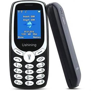 Teléfonos Móviles para Mayores con Teclas Grandes, Ukuu U181 Senior Telefono Movil, Fácil de Usar Celular para Ancianos con Dual SIM - Negro [España]