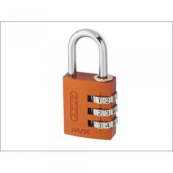 Abus 145/30 RAINBOW B - Candado aluminio combinacion 30mm 3 dígitos colores surtidos blister
