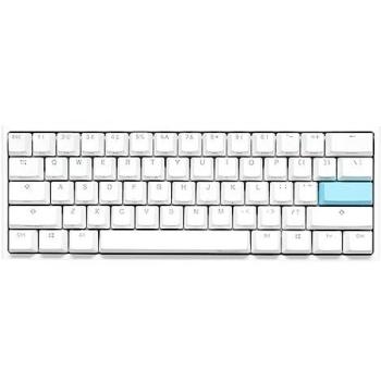 Teclado Mecánico Ducky ONE 2 PRO Mini 60% Blanco PBT Kailh Red RGB