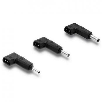 Cargador para Portátil Qoltec 51757 - Adaptador de corriente 65 W, color negro, compatible con múltiples marcas y modelos, diseño compacto y ligero, protección contra sobrecarga y cortocircuito