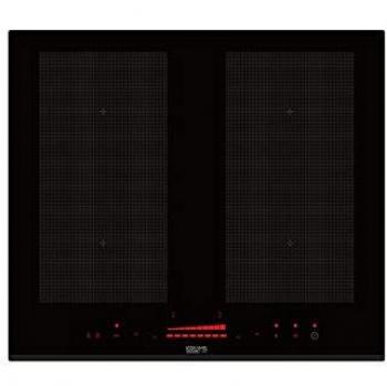 Vitrocerámica de Inducción KromsLine KFV-22-BK Negro 60 cm 4 Zonas 7200W
