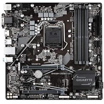 Gigabyte Technology B460M DS3H V2 Placa Base Intel B460 LGA 1200 Micro ATX