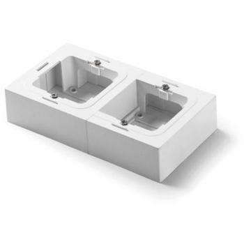 Caja superficie mecanismos doble Famatel 9127