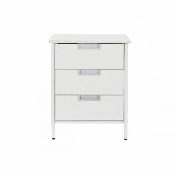 Cajonera metal mdf 40 x 40 x 50 blanco