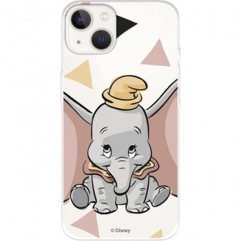 Funda para iPhone 14 Oficial de Disney Dumbo Silueta Transparente