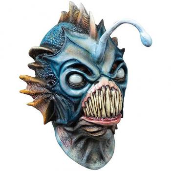 Máscara de Pez Abisal Ghoulish Productions - Disfraz de Criatura Marina Realista para Halloween y Carnaval