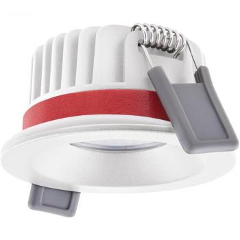 SPFPFIXP8930PSDIP65W - Dimmable LED Downlight/Spot/Floodlight, 8W, IP65, Warm White, Aluminium, 680lm, 36D beam angle, Best Colour Rendering, Cut
