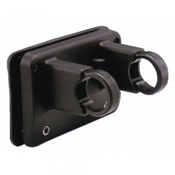 Cesta para manillares de fijación negro, montaje fijo