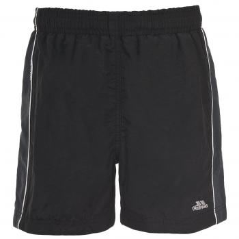 Trespass Brandon Pantalones Cortos de Piscina, niños, Negro