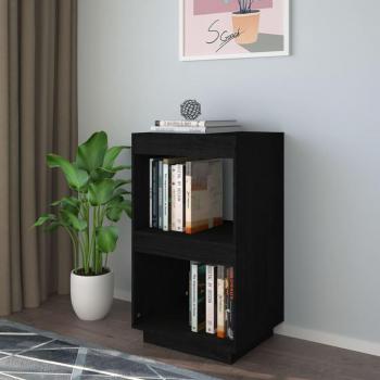 Estantería de madera maciza de pino 40x35x71 cm en colores Natural, Blanco y Gris, mueble de almacenaje para oficina, estudio, sala de estar y dormitorio