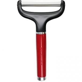 Cortador de Queso de Acero Inoxidable KitchenAid con Mango Ergonómico, Rojo Empire