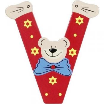 Playshoes Wooden Letter V for Kids