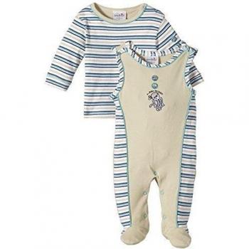 Julius Hüpeden 237690 - Pelele para bebés, color oyster / aquarelle 730406, talla 1 meses