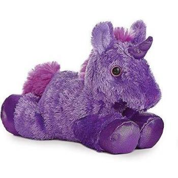Aurora- Peluches y muñecas, Color Lila, 21 cm