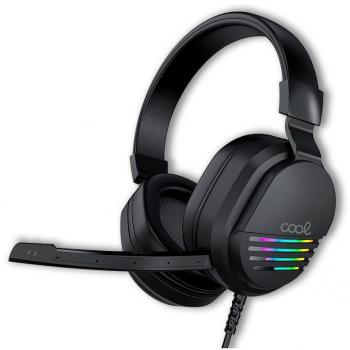 Auriculares Gaming Nitro Cool con Iluminación y Adaptador de Audio para PC/PS4/PS5/Xbox