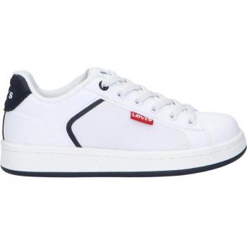 Zapatillas deportivas Levi's VAVE0037S Blancas para niños con cordones