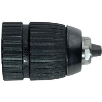 Metabo 636518000 636518000-Portabrocas Cierre rápido Futuro Plus H2 Capacidad 1,0-10 mm Rosca 3/8“-24 UNF, Negro, 10mm