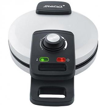 Steba WE 15 - Gofrera (20 cm, 27 cm, 11,5 cm, 1000W) Negro, Acero inoxidable
