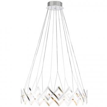 Lámpara colgante LED Zoom extensible con rejilla