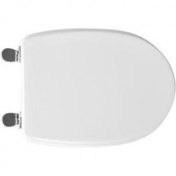 Asiento de WC Globo Vaso 4 All Forma 6 Blanco con Tapa Abatible