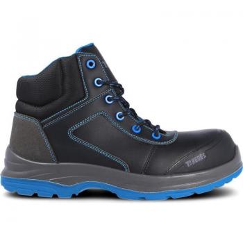 Zapatillas de deporte Paredes Botas de Seguridad Horizon S3 HRO HI ESD SRC para Mujer y Hombre, color negro