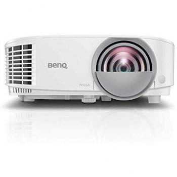Proyector Benq MW826ST DLP WXGA 3400 Lúmenes ANSI, Rango de Proyección 60-120, Compatible con 3D - Blanco