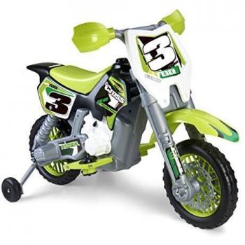FEBER Rider Cross 6V - Moto eléctrica para niños y niñas de 3 a 7 años