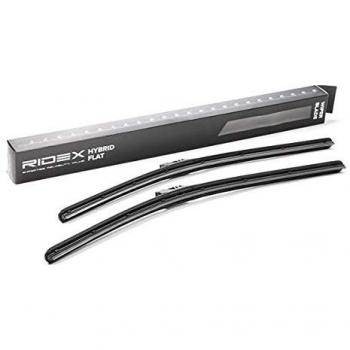 Limpiaparabrisas RIDEX 298W0013 para AUDI, MERCEDES-BENZ y SEAT - Set de dos escobillas delanteras sin marco, longitud 550mm