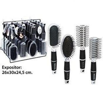 Natural care - Cepillo pelo rubber - 4 surtidos, 1uds.