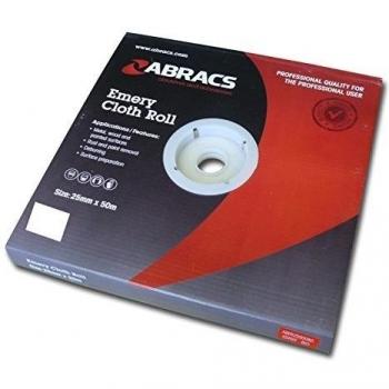 Abracs - Rollo de lija (50 mm x 50 m x 280 g)