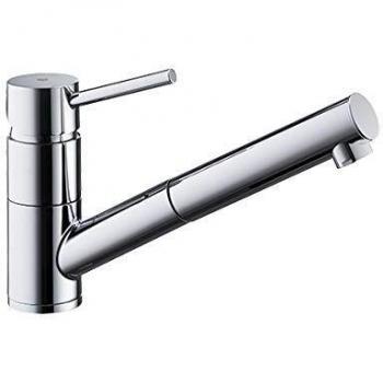 Grifo de Fregadero con Rociador Mewan Cromado by Eurosanit
