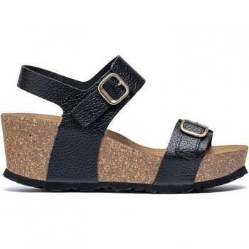 Sandalia cuña Bari 301 negro