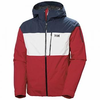 Chaqueta de esquí con capucha Helly Hansen Gravity PrimaLoft Insulada Roja XXL