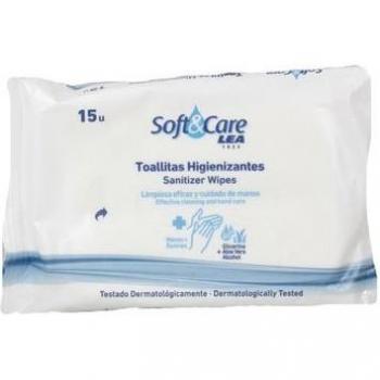 LEA SOFT& CARE TOALLITAS HIGIENIZANTES 15UDS