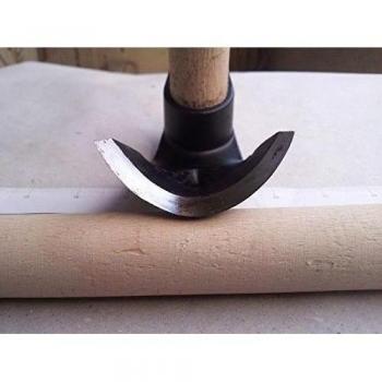 mapsyst azuela para trabajar la madera con cuenco curvo - curva pequeña - acero