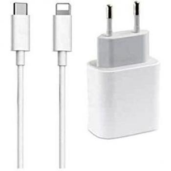 Cargador rápido para iPhone, Lileazey 20W USB C, Cargador Compacto Duradero para iPhone 12/12 Pro/12 Pro MAX, 11/11 Pro / 11 Pro MAX/XR/XS/X, Galaxy S20, iPad Pro