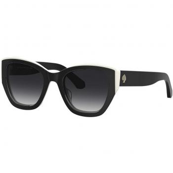 Kate Spade Yolanda Square Sunglasses - Women's Black/Gray Gradient, 51mm