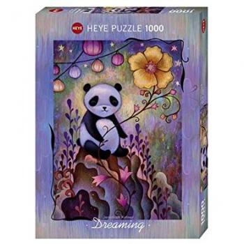 Heye 1000-Piece Panda Naps Dreaming Puzzle